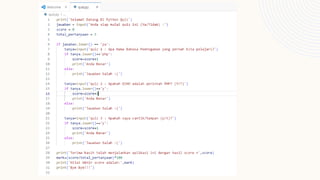 Belajar Berkenalan Python dasar part pertama | PPT