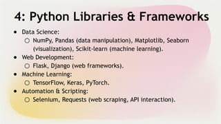 Introduction of Python, Software Training Institute | PPT