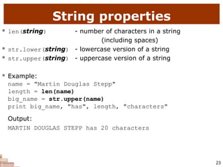 python fundamental for beginner course .ppt
