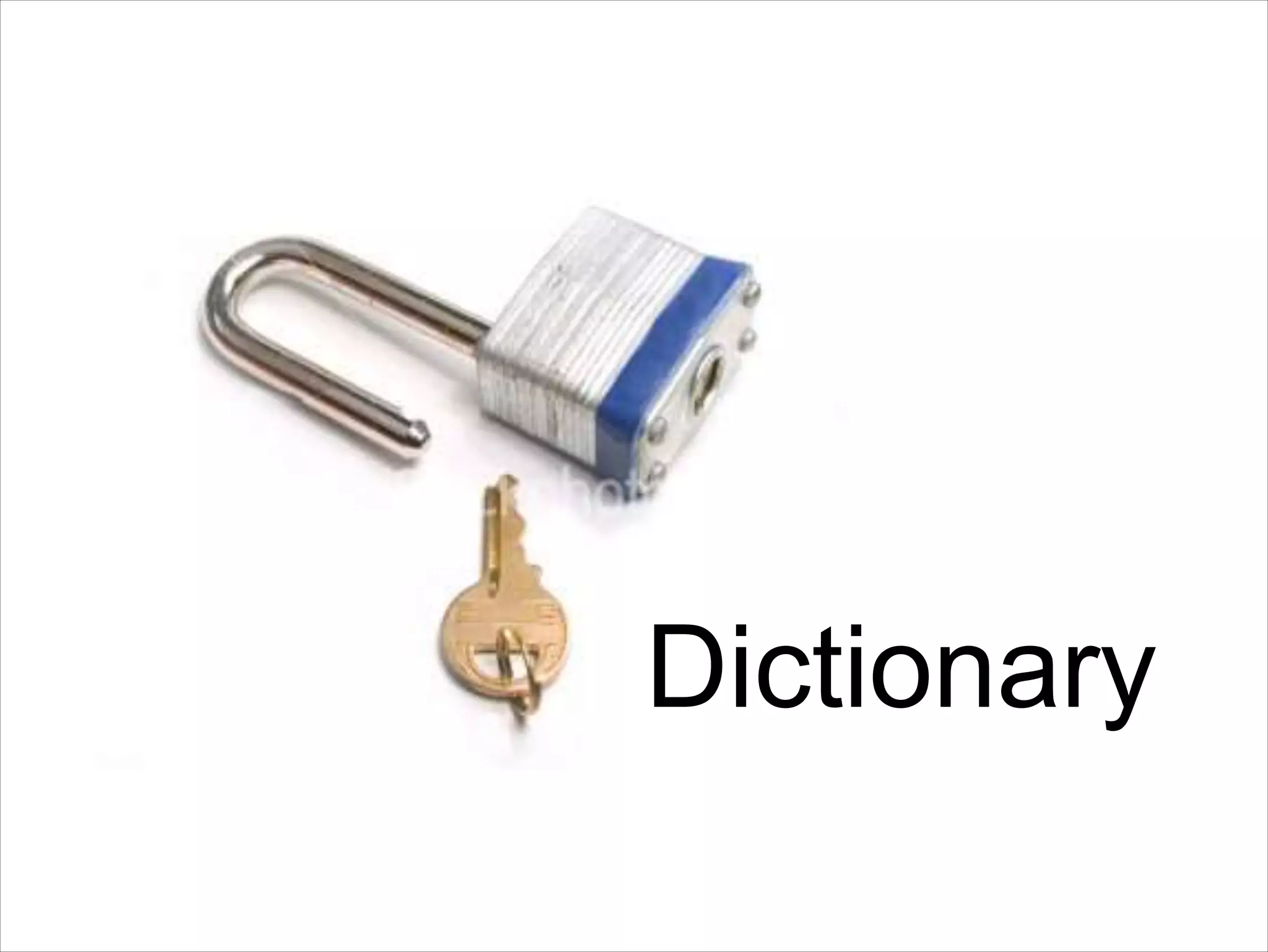 Dictionary 