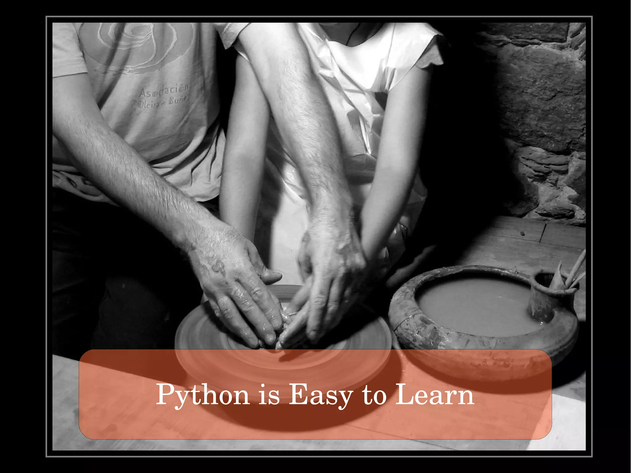 Python is Easy to Learn 