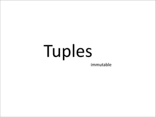 Tuplesimmutable
 
