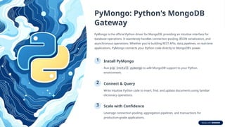 Python-and-MongoDB.pptx of power point presentation | PPTX