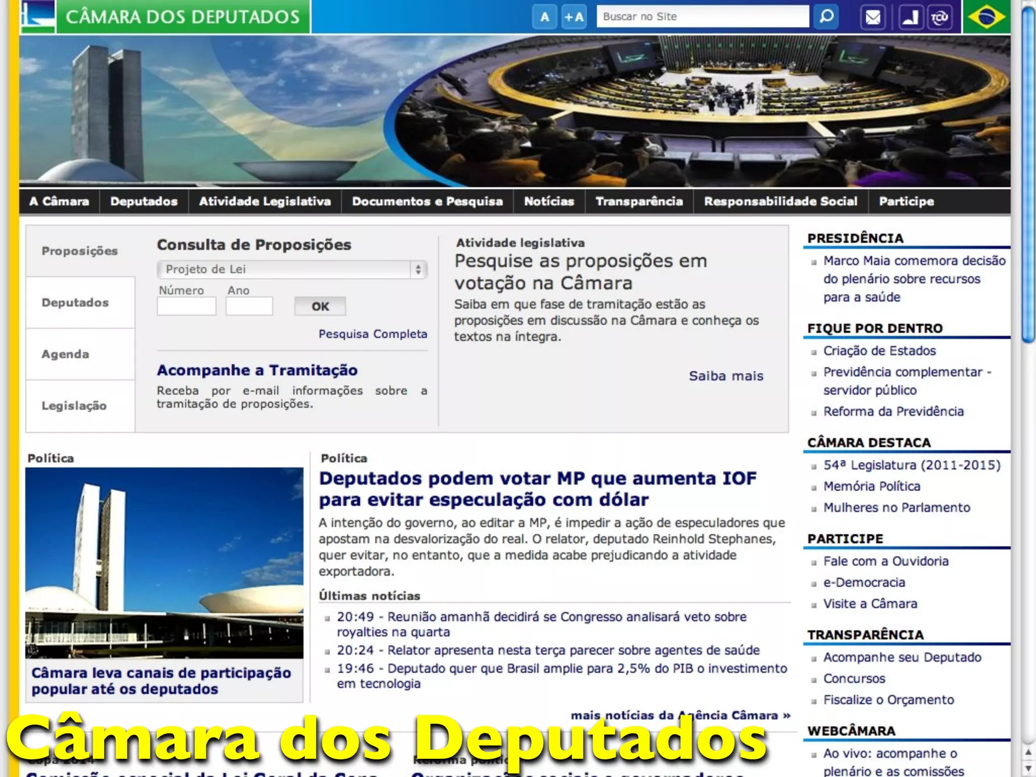 Câmara dos Deputados
 