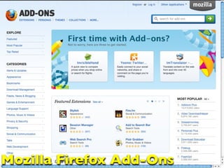 Mozilla Firefox Add-Ons
 