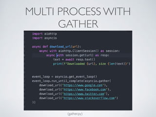 Introduction to Python Asyncio | PDF