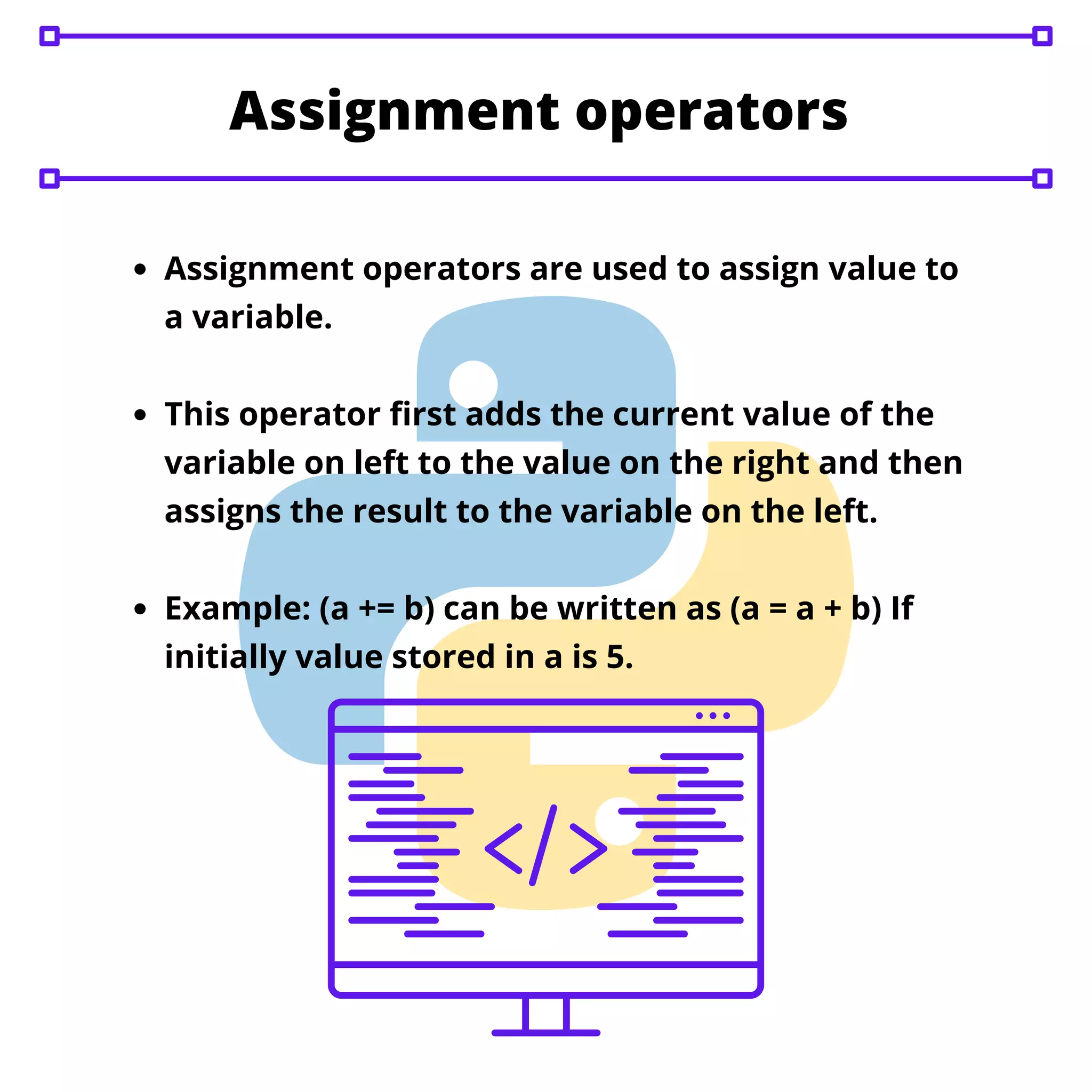 Python basic operators | PDF