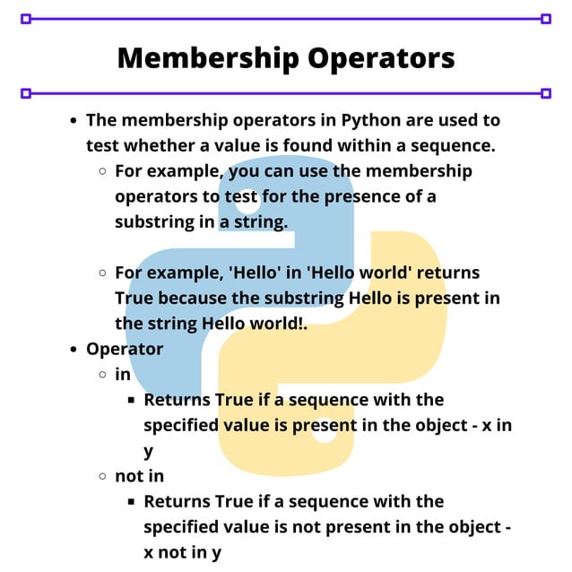 Python basic operators | PDF