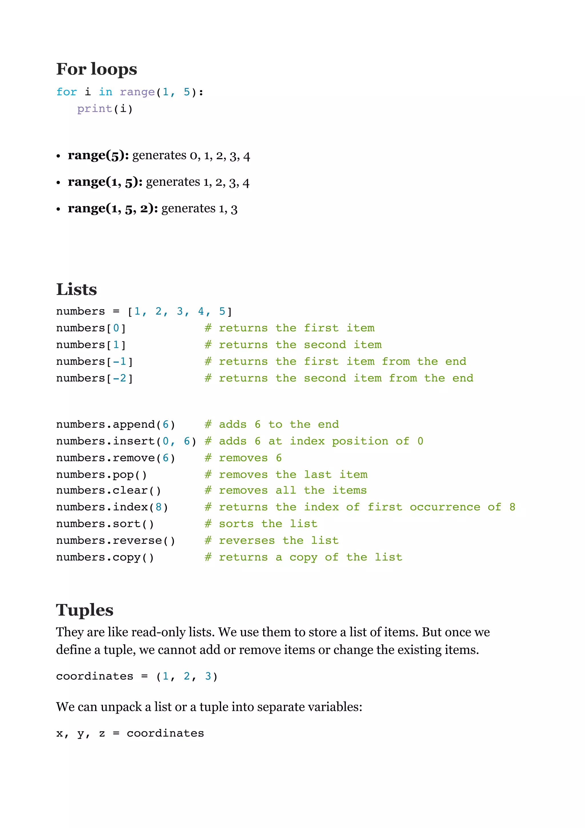Python-Cheat-Sheet.pdf | Programming Languages | Computing