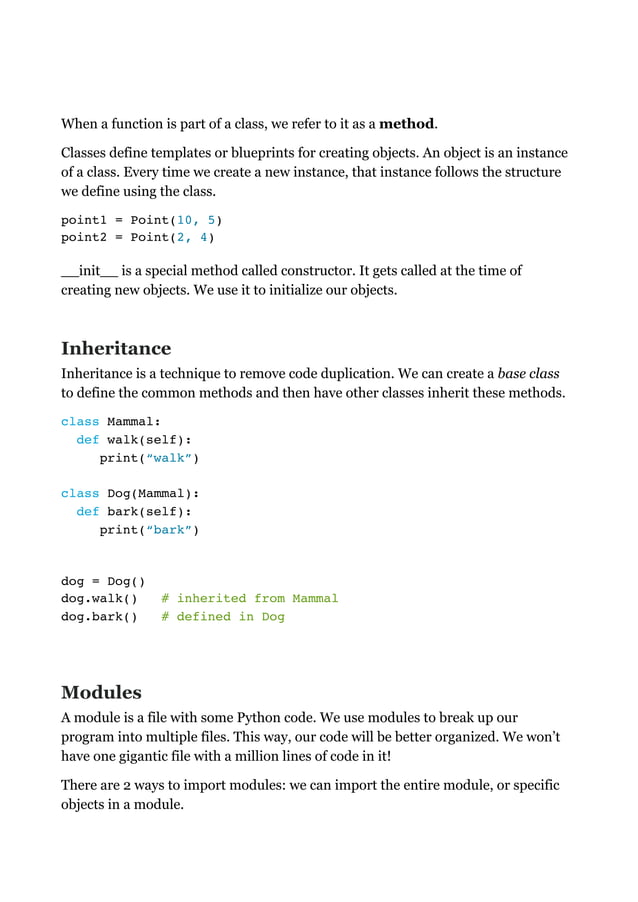 Python-Cheat-Sheet.pdf | Programming Languages | Computing