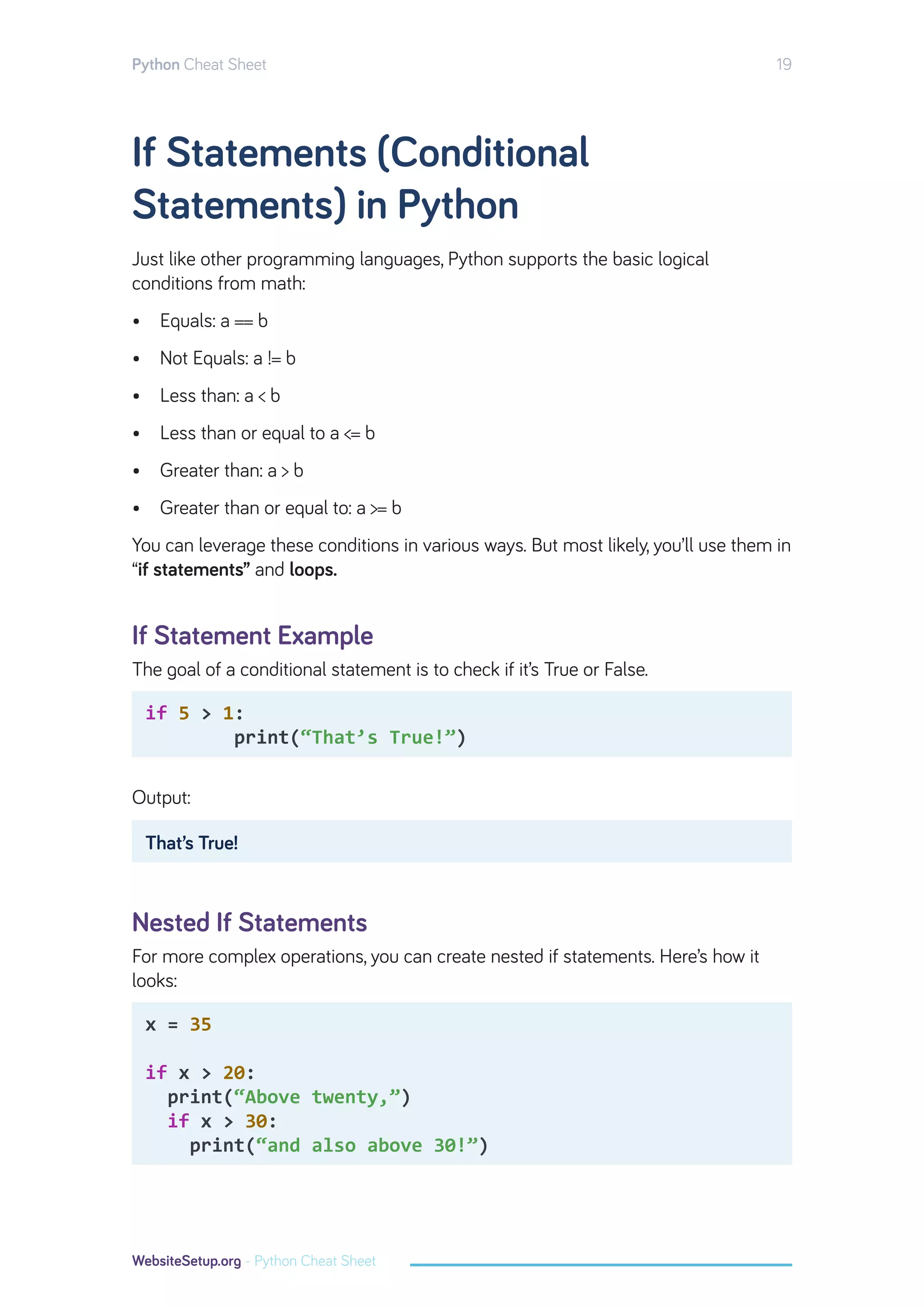 Python cheat-sheet | PDF