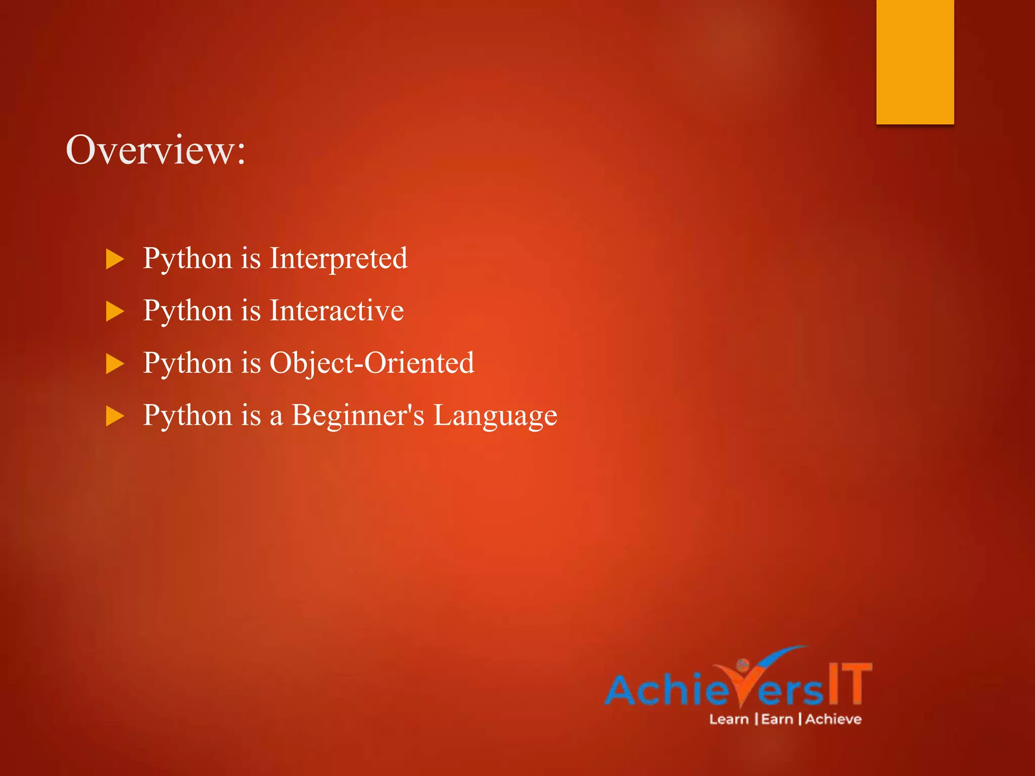 Python-Concept | PPT