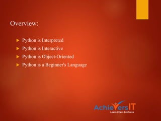 Python-Concept | PPT