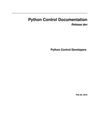 Python Control library