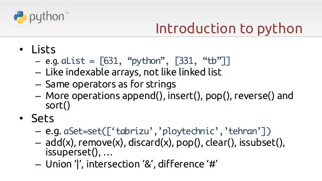 Python: The Dynamic!