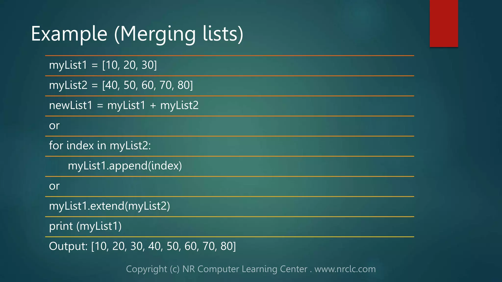 Python - Data Structures | PPT