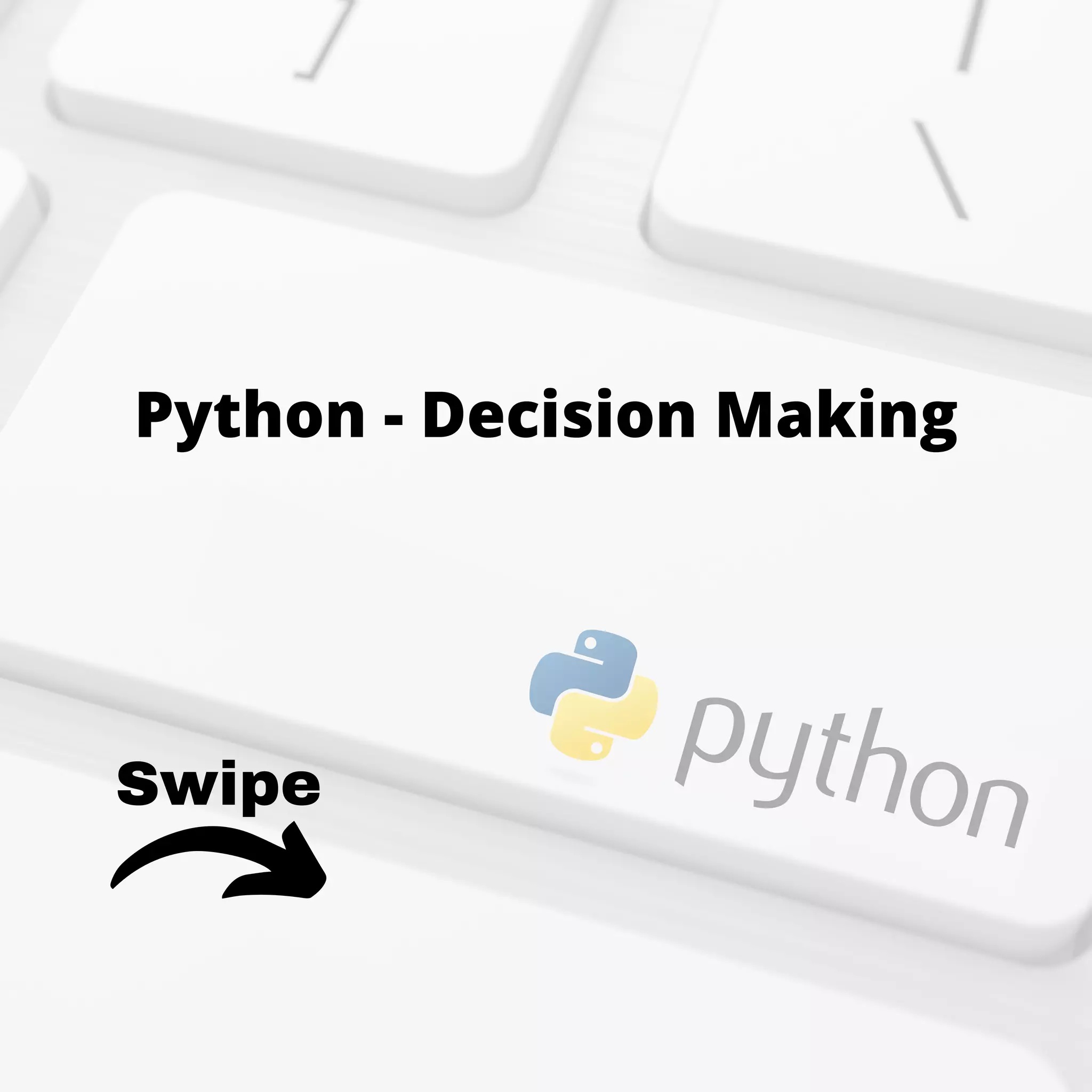 Python decision making | PDF