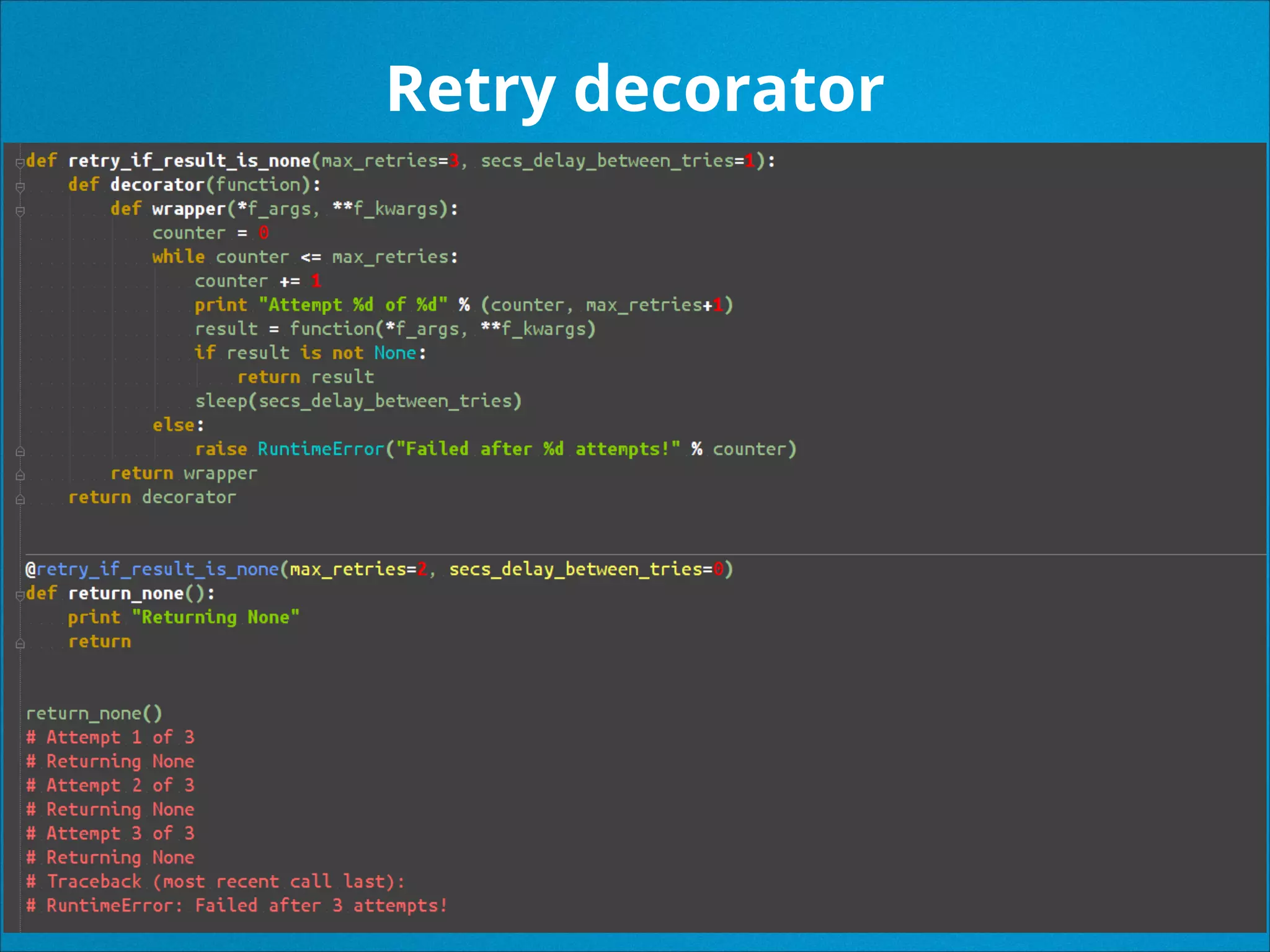 Introduction to Python decorators | PPT