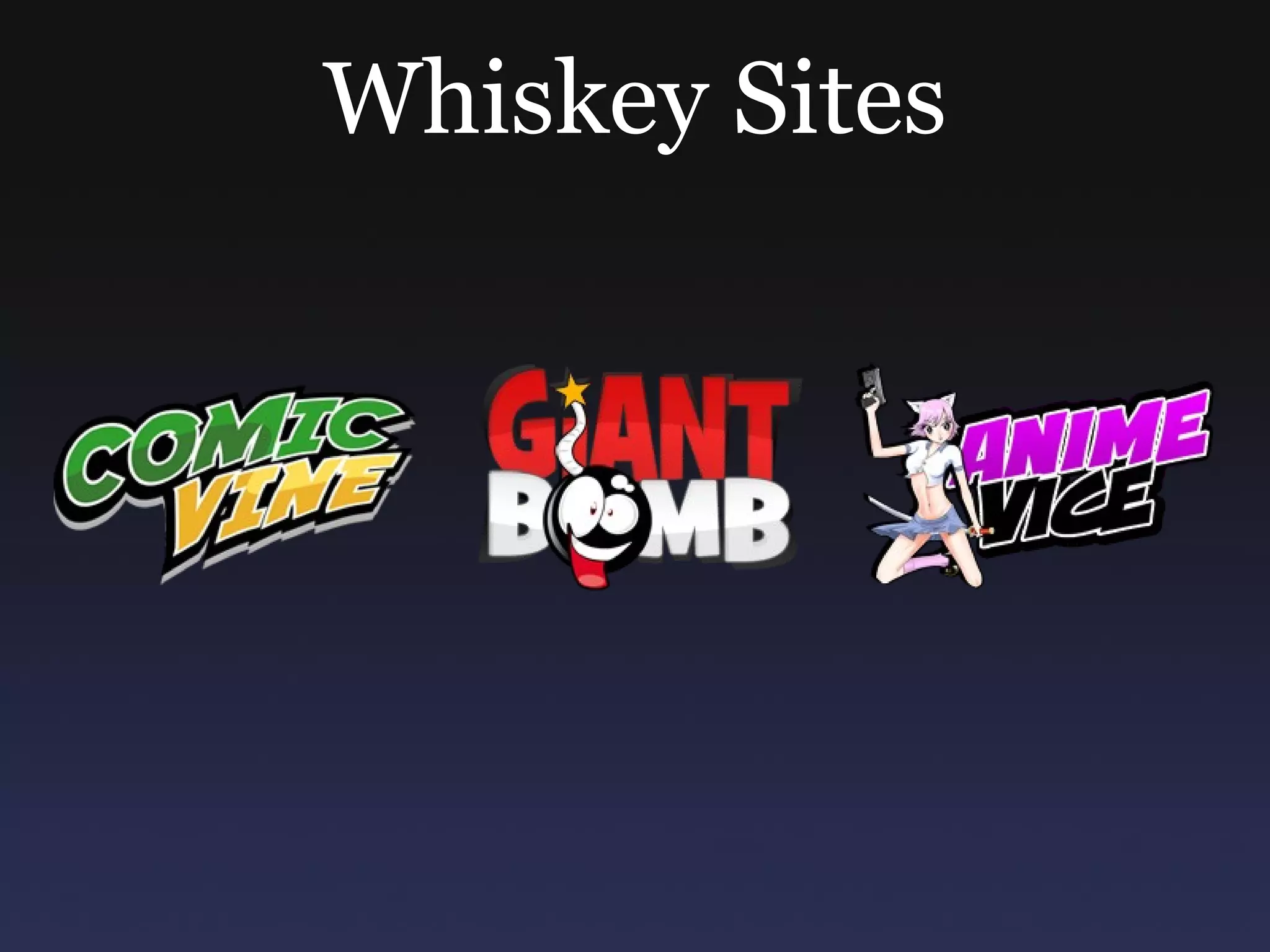Whiskey Sites 