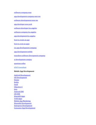 Python / Django Development & Web Application Services | PDF