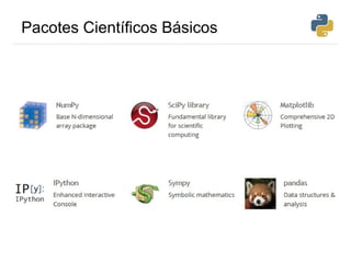 Pacotes Científicos Básicos
 