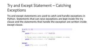 Python-exceptionHandling.pptx