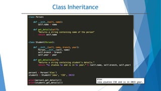 Class Inheritance
10/2/2020
 