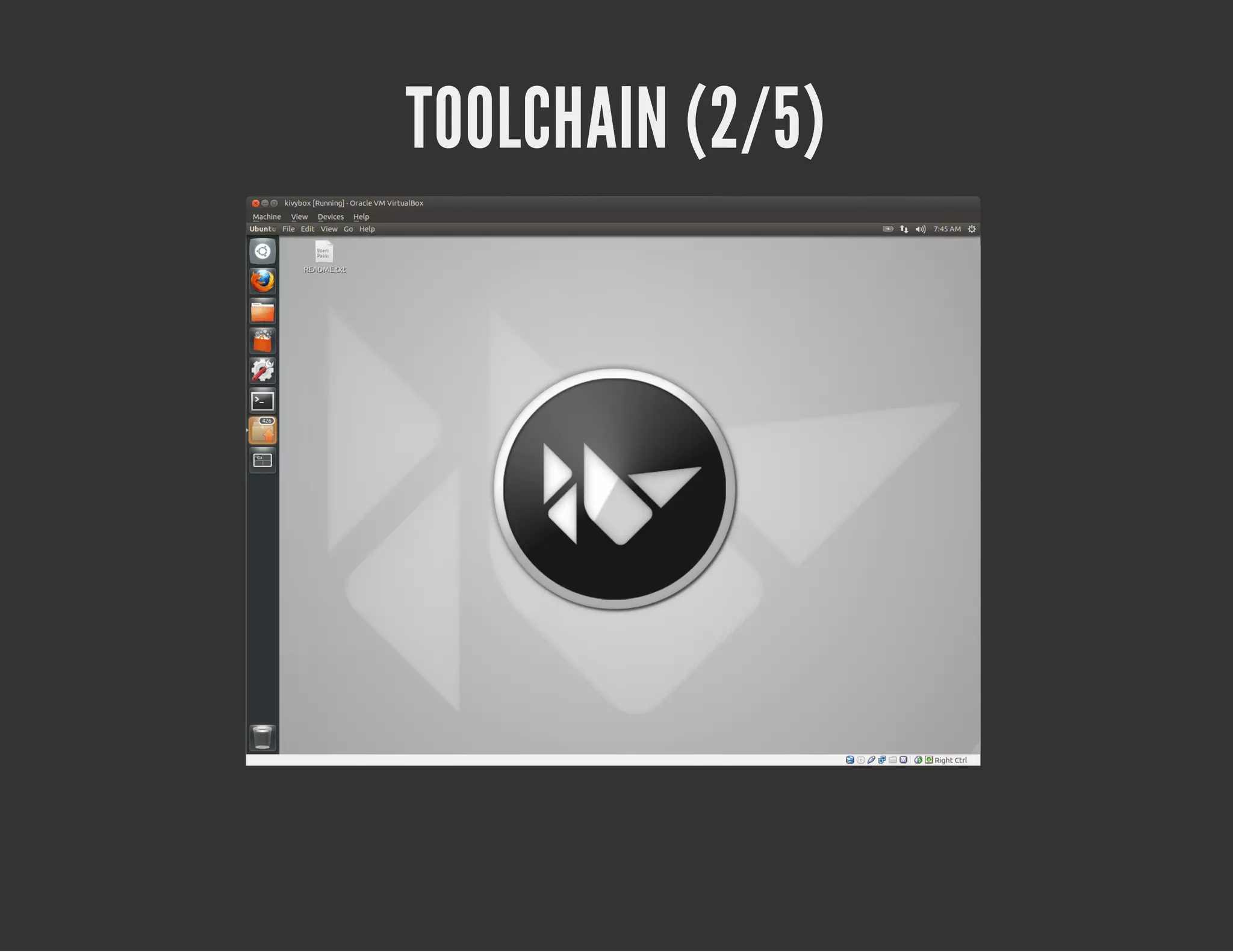 TOOLCHAIN (2/5)

 