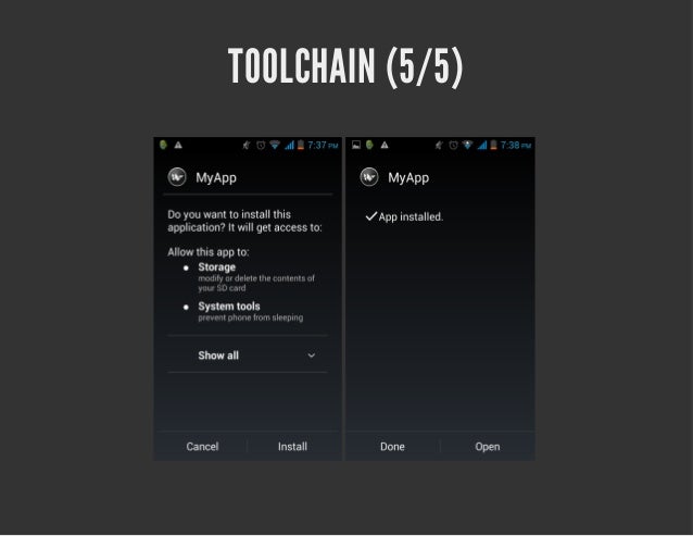standalone android apps in python 11 638