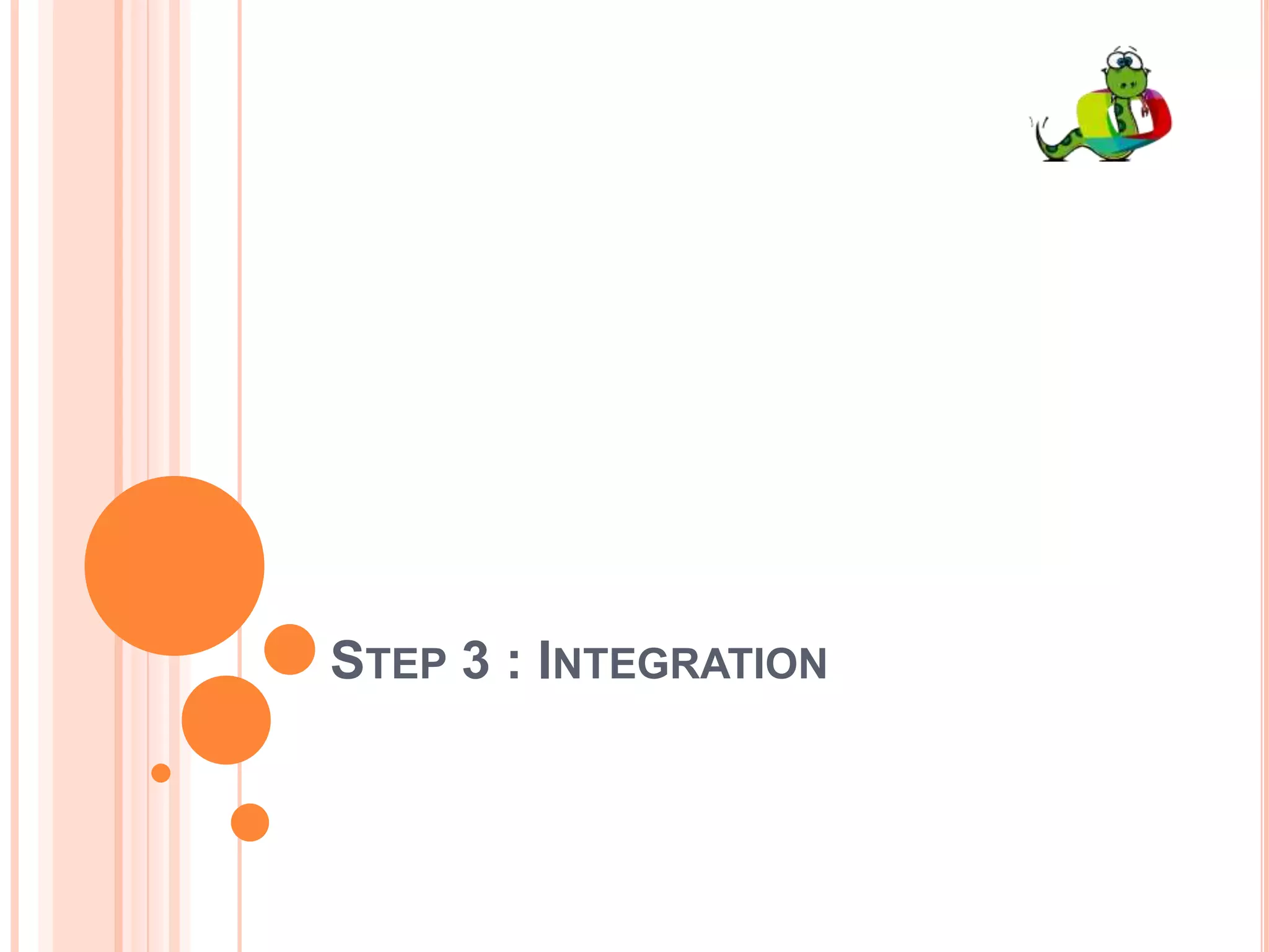 Step 2 : Define the GoalsPerformance critical systems