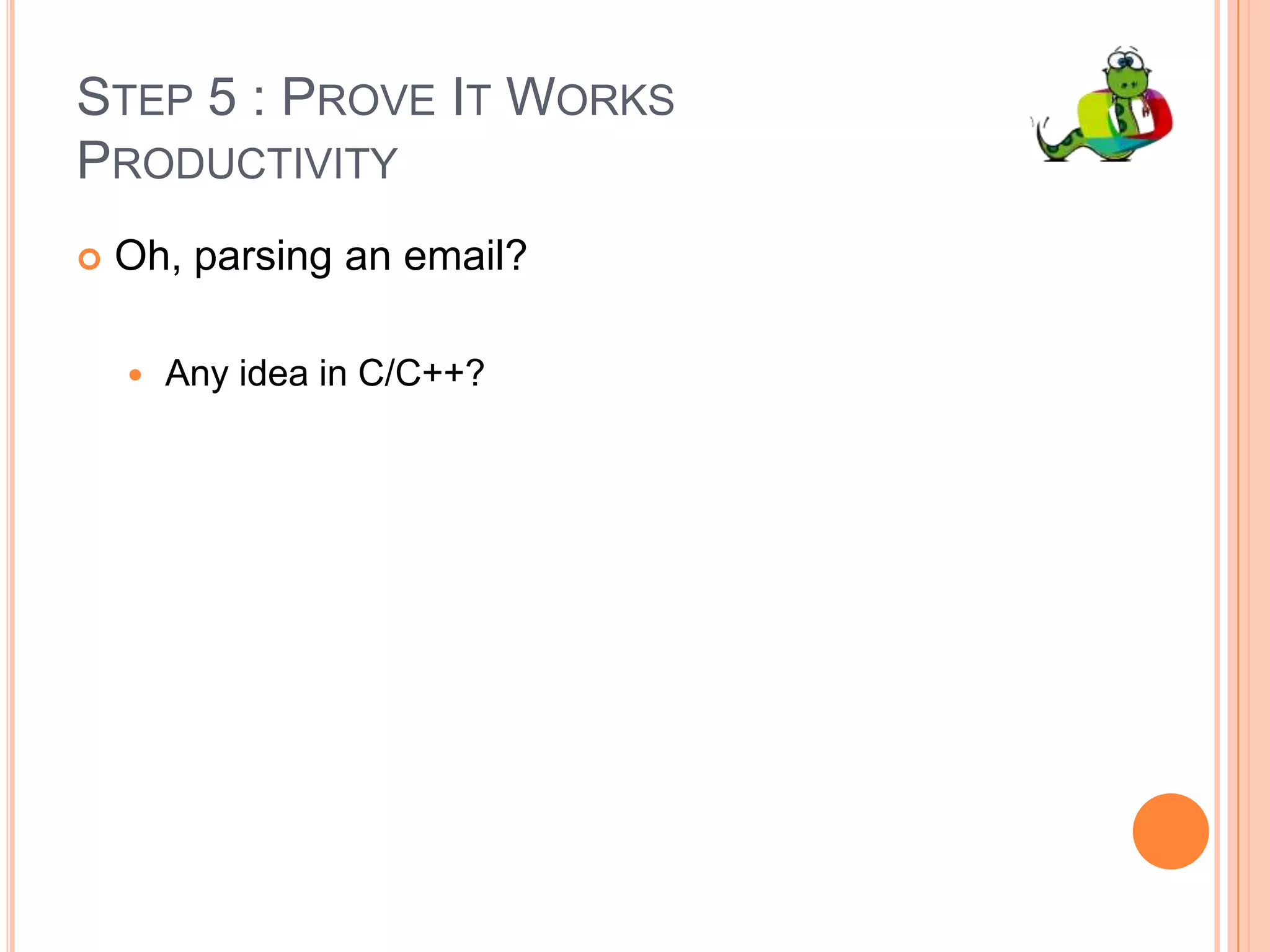 Step 5 : Prove It Works