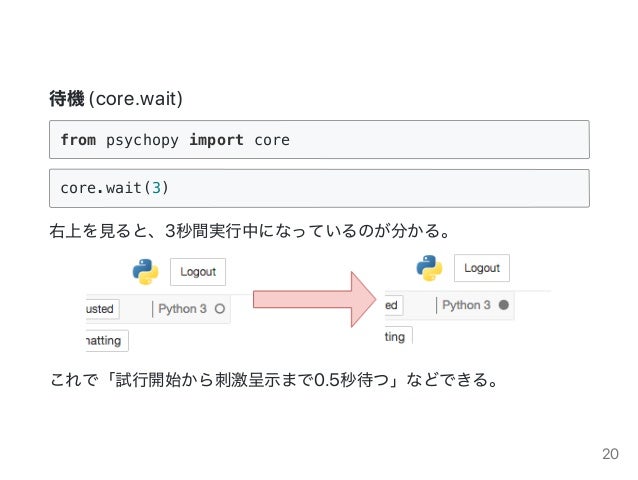実験心理学者のためのpython 実験心理学者のためのpython