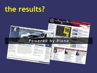 the results? Powered by Plone 