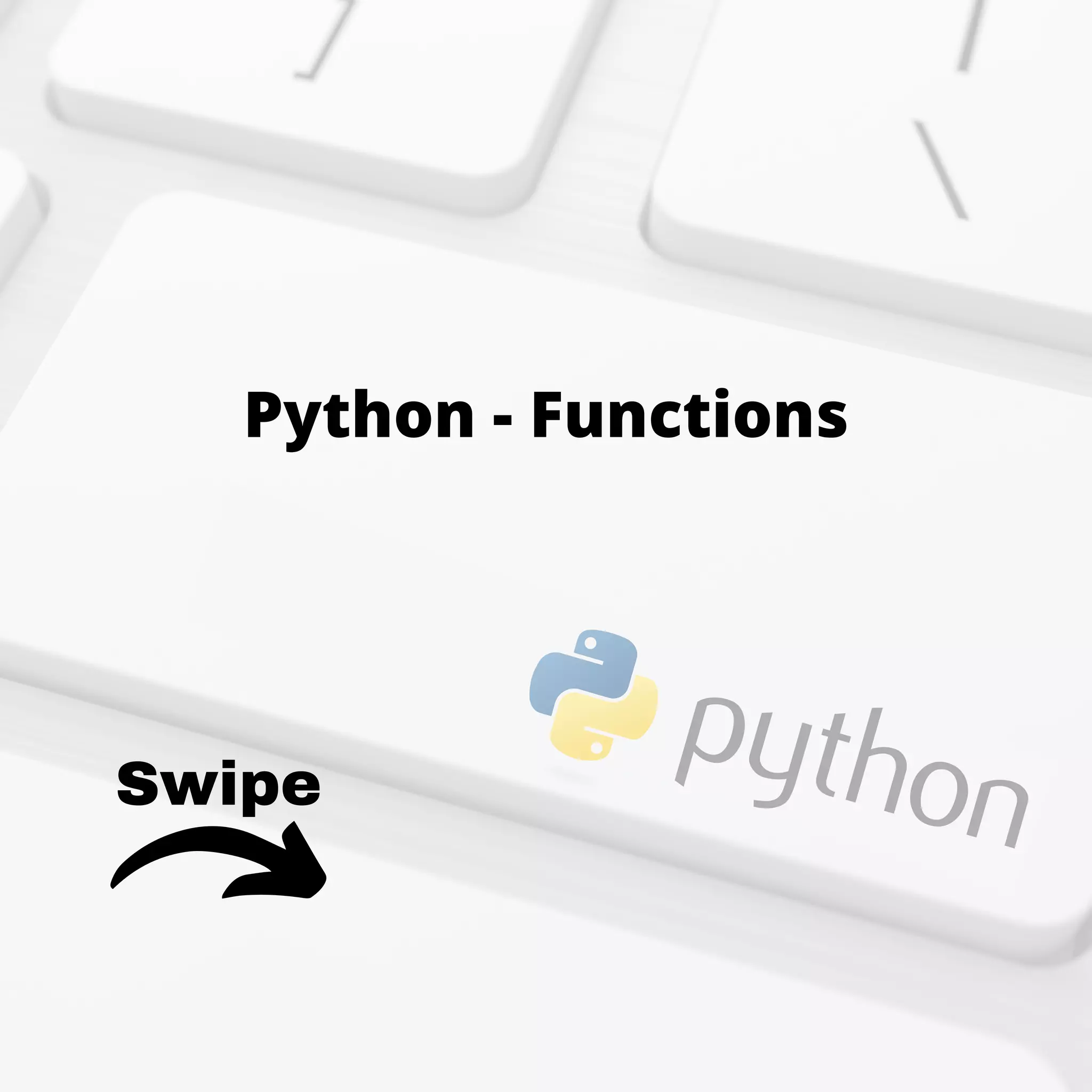 Python functions | PDF