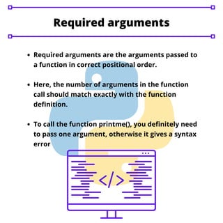 Python functions | PDF