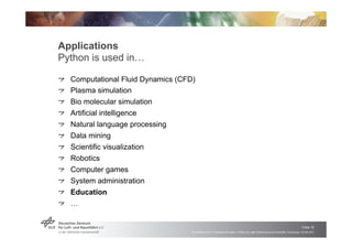Python for High Performance and Scientific Computing | PDF