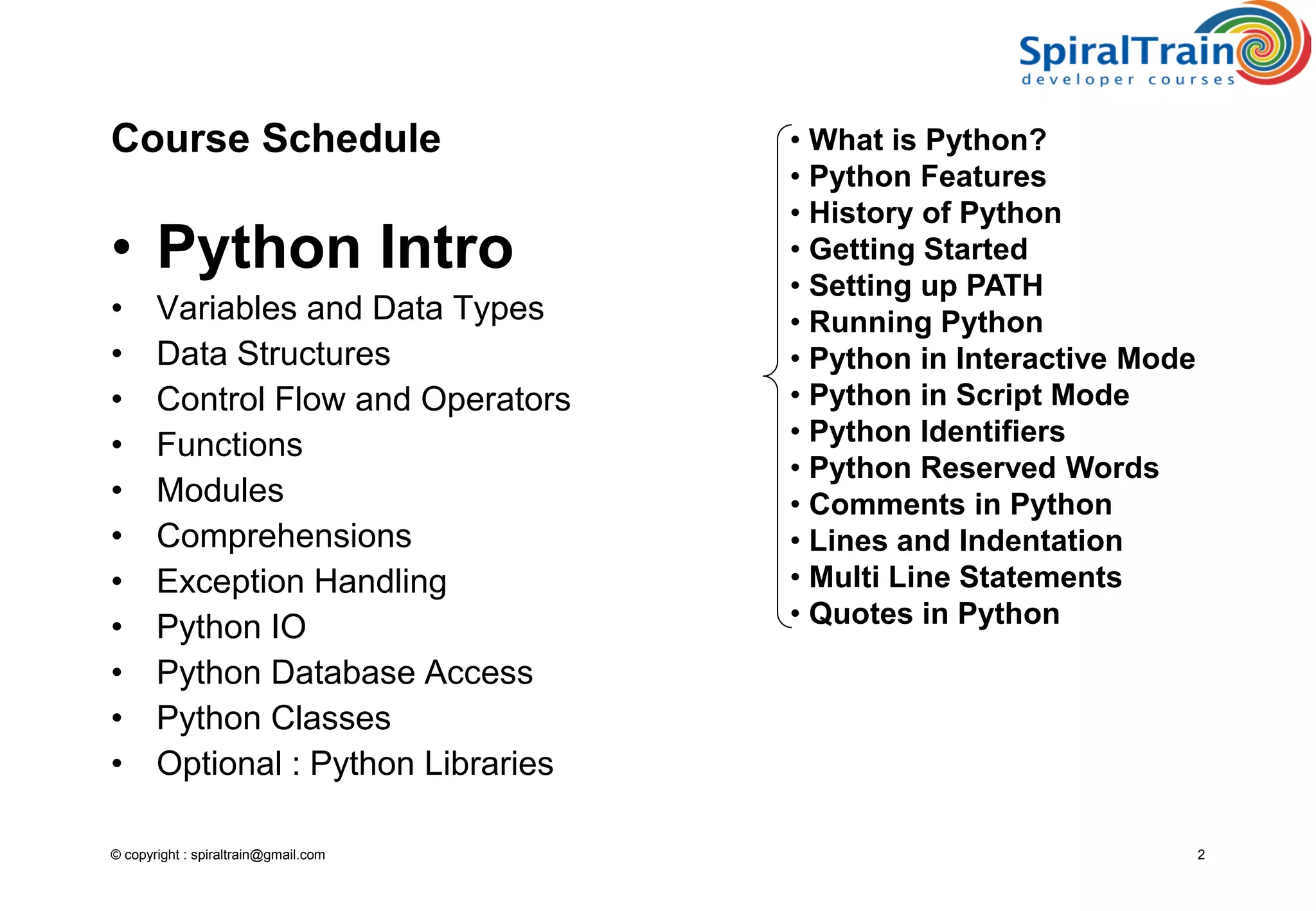 Python Intro | PPT