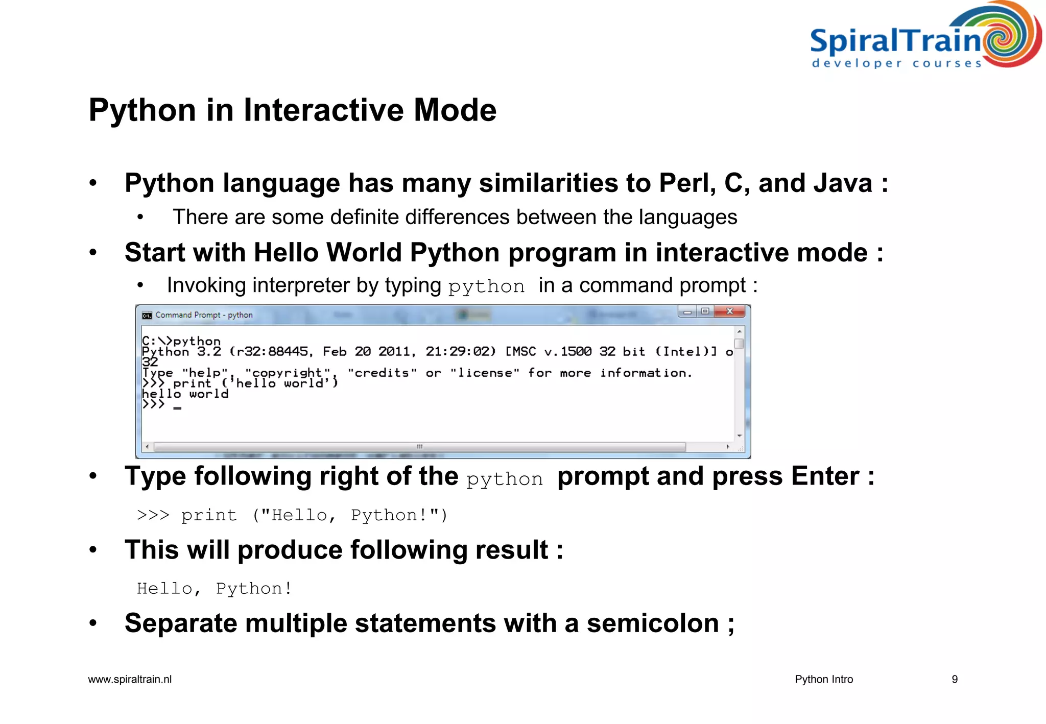 Python Intro | PPT