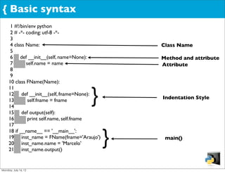 Python introduction | PDF