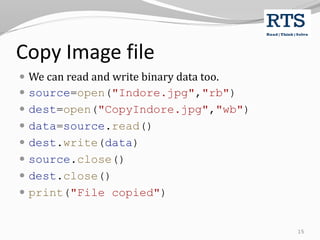 Python IO | PPTX