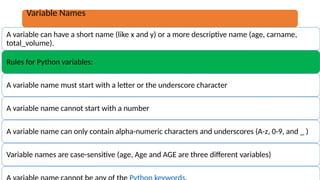 Comprehensive Introduction to Python Programming Language and Syntax | PPTX