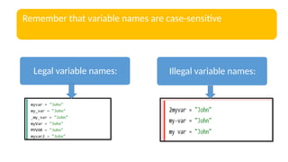 Comprehensive Introduction to Python Programming Language and Syntax | PPTX