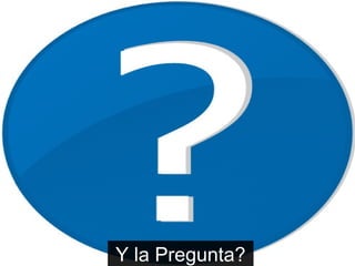 Y la Pregunta?

 