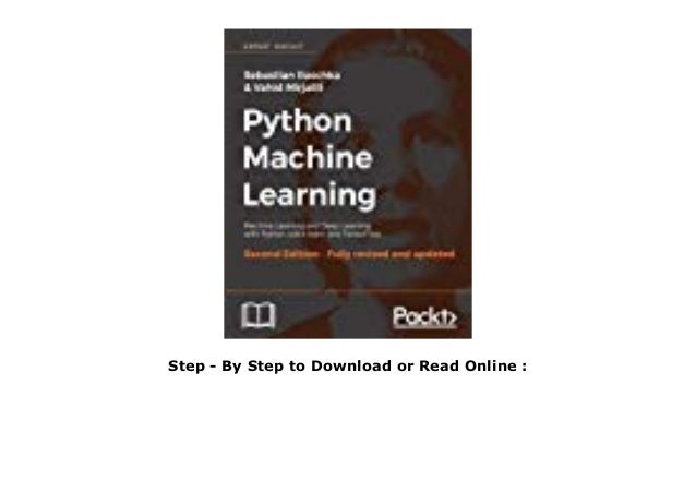 step by step machine learning with python pdf