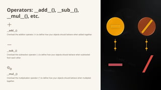 Python-Magic-Methodsndndnndndndndndnnddnndndndndndn | PPTX