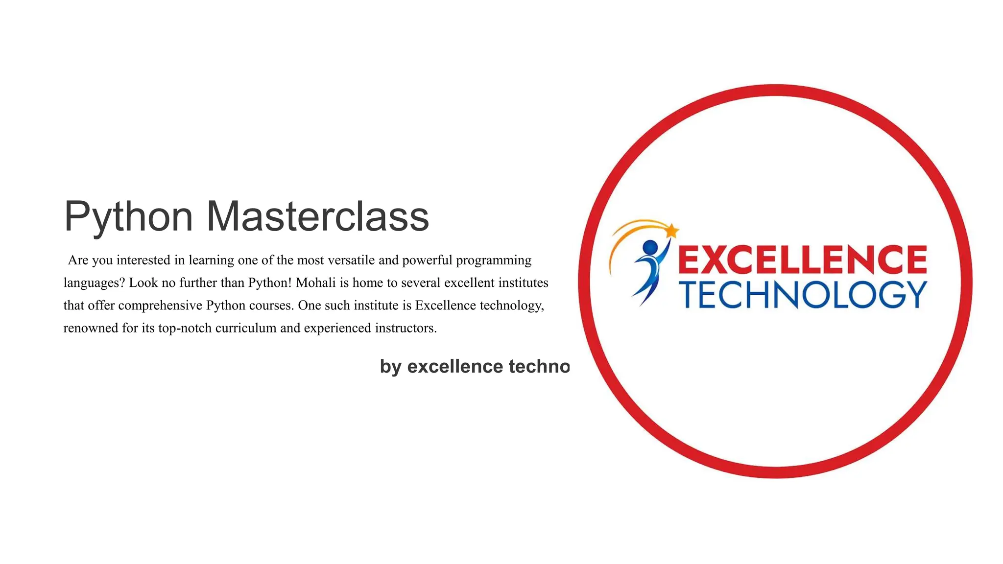 Python masterclass , what is python why it is important | PPT