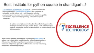Python masterclass , what is python why it is important | PPT