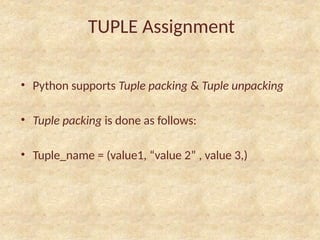 Class 3 of Module 2 - Strings in Python Syllabus, VIT | PPTX