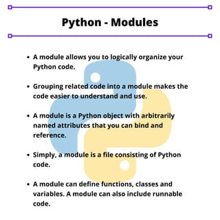 Python modules | PDF