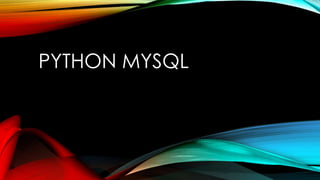python-mysql connectivity (1).pdf